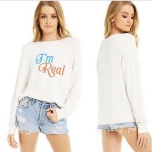 Wildfox I’m real baggy beach jumper